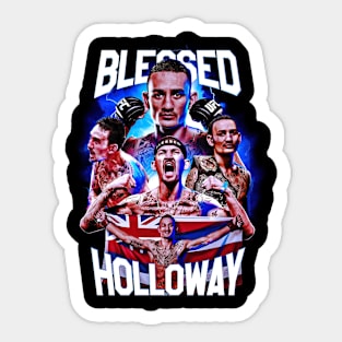 Max Blessed Holloway Vintage Style Rap Sticker